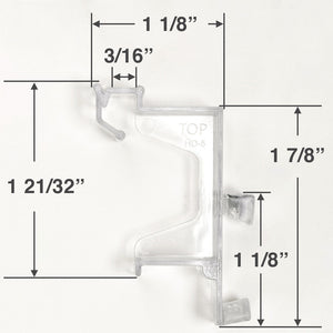 LEVOLOR Trim+Go 2-Piece Horizontal Blind Clips in the Blind & Window Shade  Parts department at