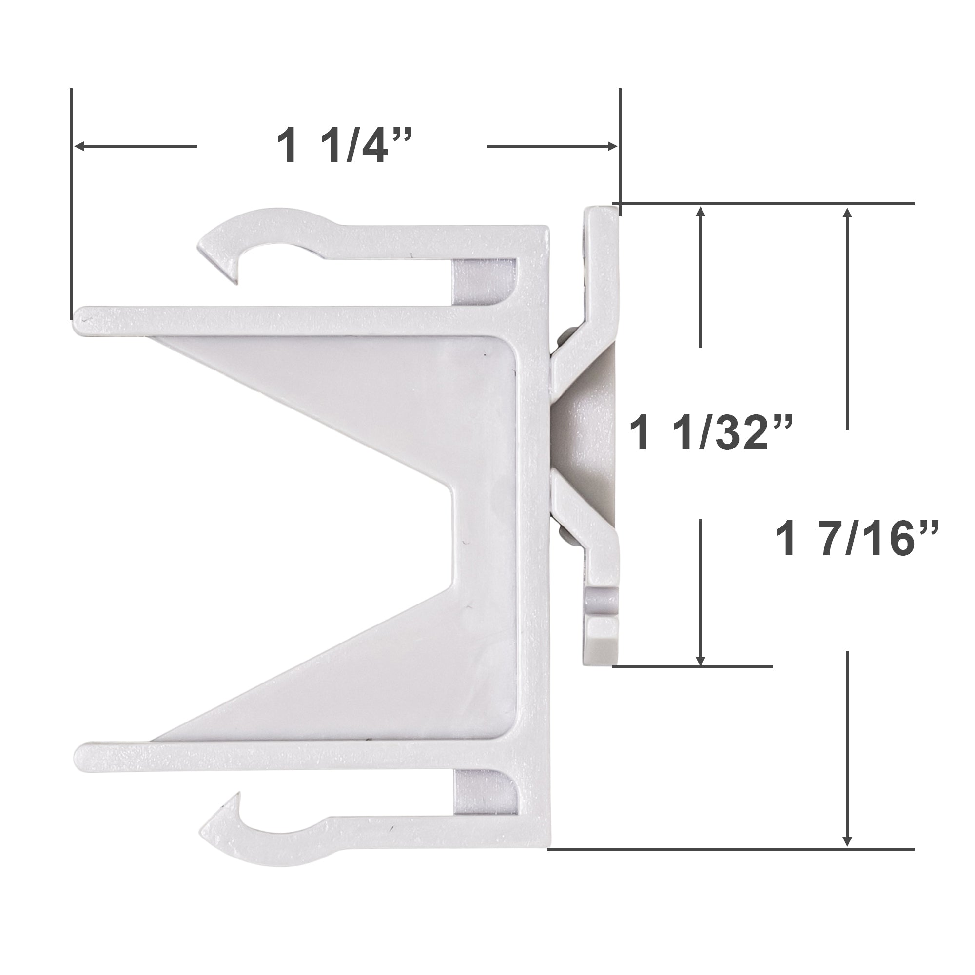Alta and M&B Twist-In Valance Clip for Vertical Blinds – Fix My Blinds