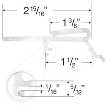 Valance Clip for Vertical Blinds with 1 1/2