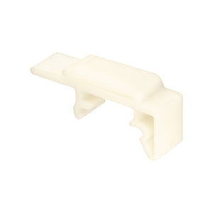 Valance Clip for Vertical Blinds with a 1 1/2" Rounded Headrail and a Dust Cover Valance