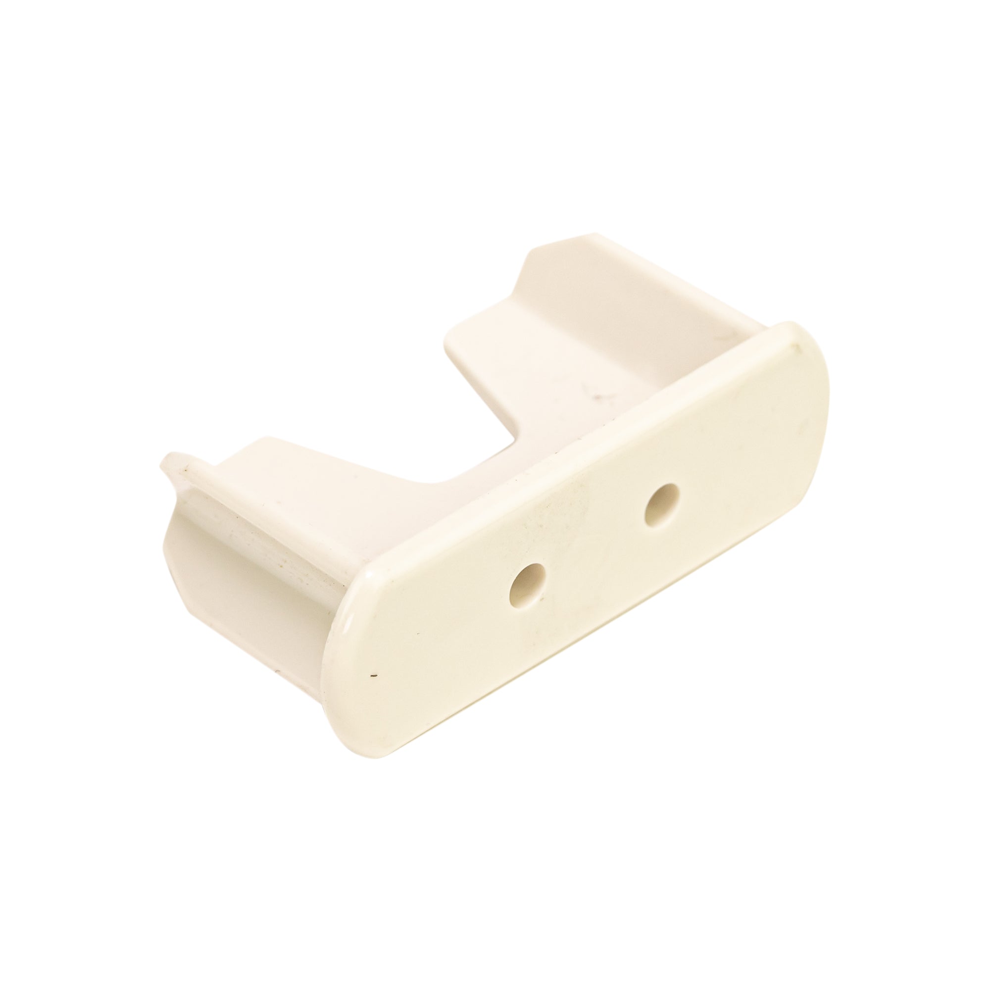 4-Piece Outdoor Blinds End Cap Replacement – Beige Plastic Caps For Coolaroo & Most Roller Shades