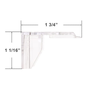 Skandia Solanna Mounting Brackets for Cellular Shades for 1 3/16" Headrails