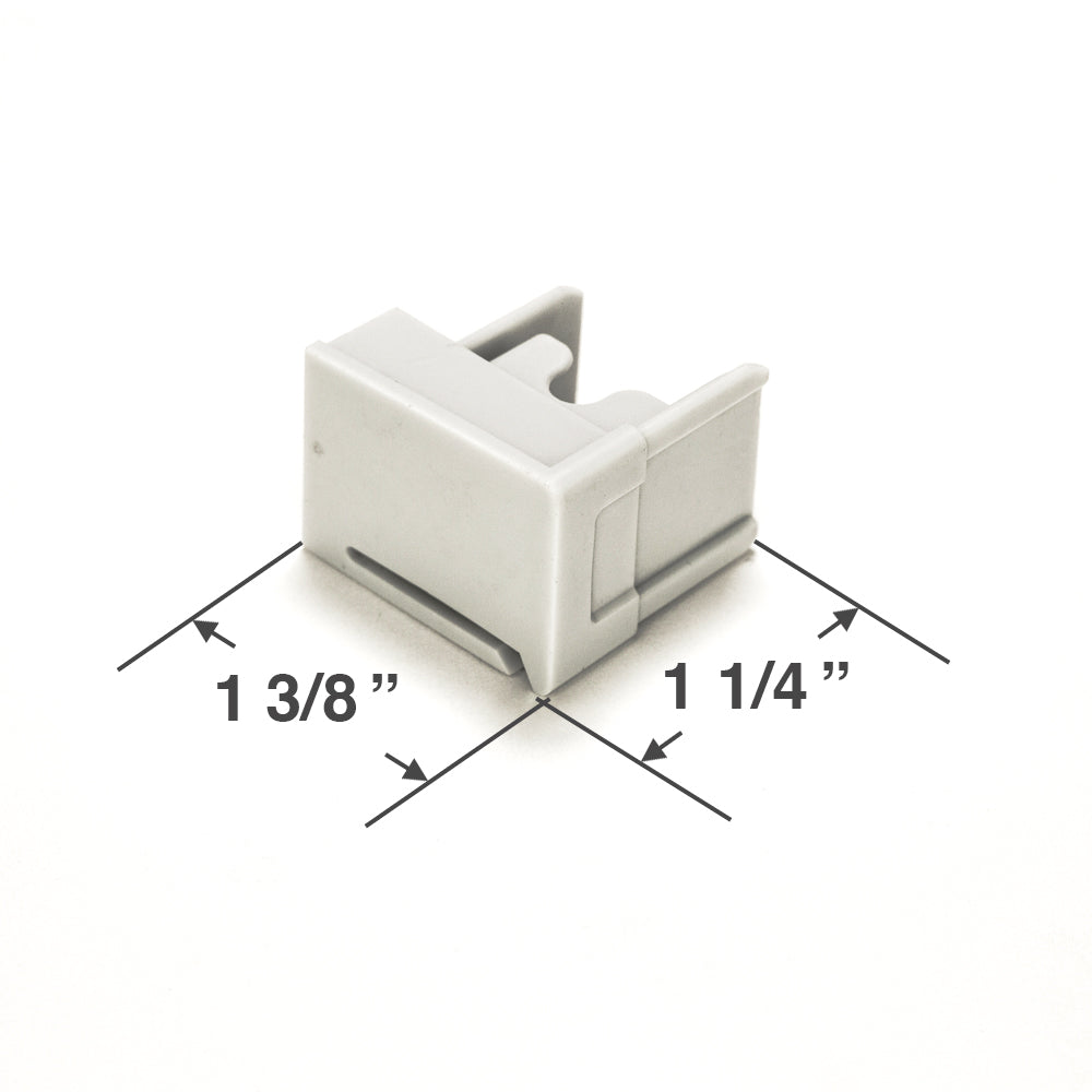Kirsch Medallion Top Rail End Cap for 1" Mini Blinds Fix My Blinds