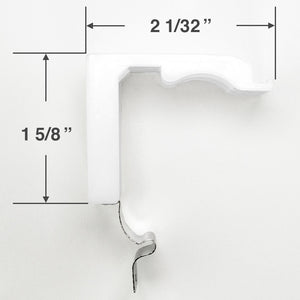 Mounting Bracket for Cordless Top Down Bottom Up Cellular Honeycomb Shades - P15HB2