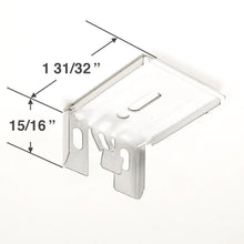 Alta and Hunter Douglas Mounting Bracket for Cellular and Pleated Shades with a 1 7/8