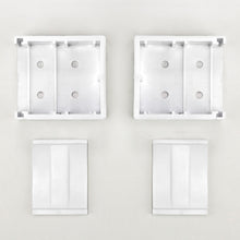 Plastic Box Mounting Brackets for Horizontal Blinds With 1 3/8