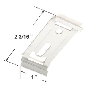 Graber and Bali Mounting Bracket for Panel Track Blinds with Four or Five Panels