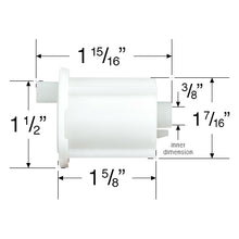 Rollease R-Series Roller Shade End Plug for 1 1/2