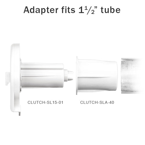 Rollease Skyline Series Roller Shade Clutch Adapter for 1 9/16" (40mm) Tubes - SLA40W