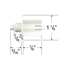 Rollease Skyline Series Roller Shade Pin End for 1 1/8