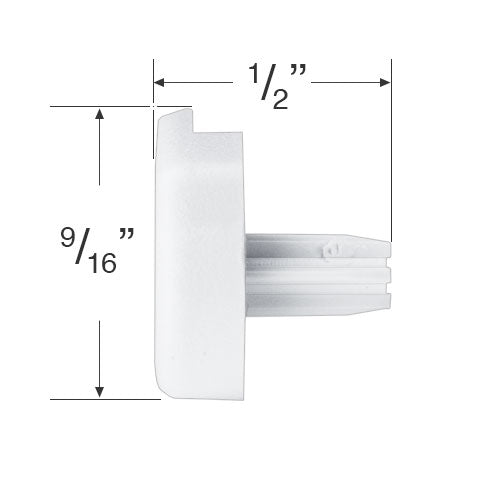 Hunter Douglas End Cap for 1 1/8