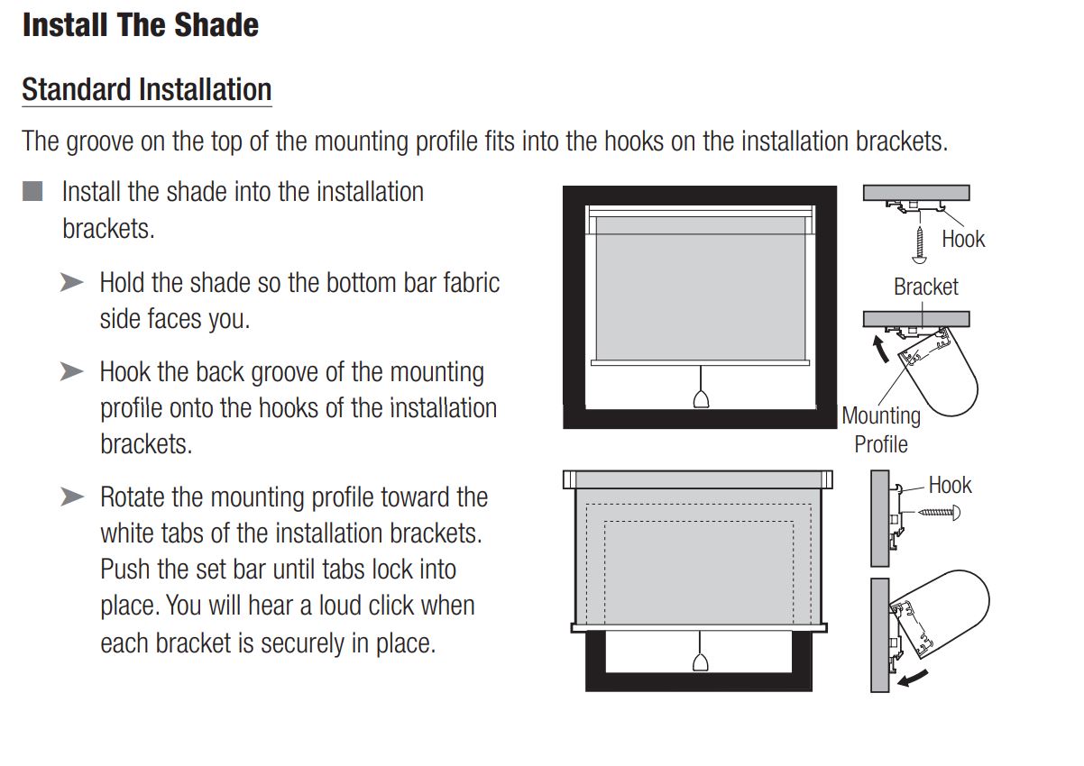 Hunter Douglas Blind Installation Manual