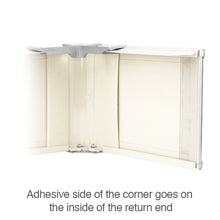 Alta, Hunter Douglas, and M&B Return End for Vertical Blinds with Dust Cover Valances