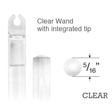 Levolor Clear Plastic Wand with Integrated Tip for Mark 1 Horizontal Blinds